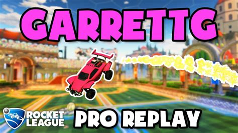 Garrettg Pro Ranked 2v2 125 Rocket League Replays Youtube