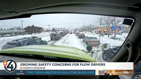 Local Plow Drivers See Spike In Bad Driving Behavior Youtube