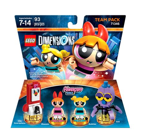 Lego Dimensions Powerpuff Girls Team Pack Universal Walmart