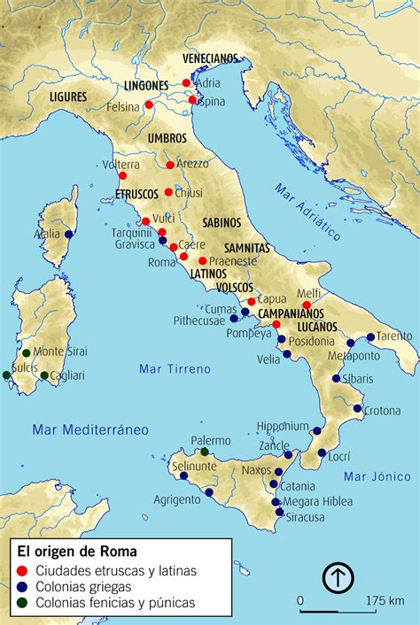 Social Site Csfb 1er Año Mapa Del Origen De Roma