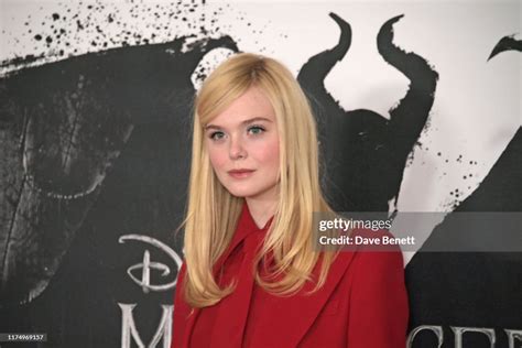Elle Fanning Attends The Maleficent Mistress Of Evil Photocall At