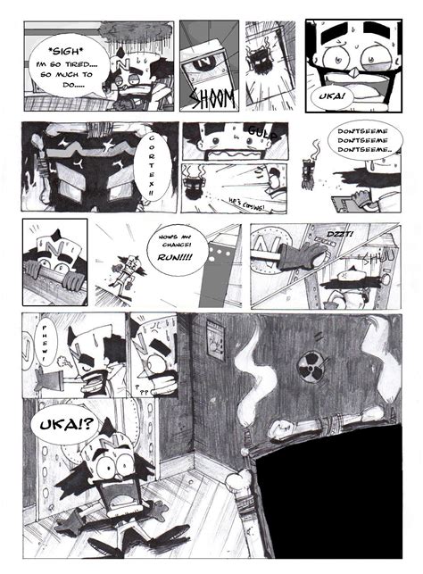 Crash Manga Page 2 Prototype by tropy-29 on DeviantArt