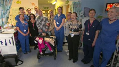 Baby Born With Heart Outside Body Is Home In Bulwell Bbc News