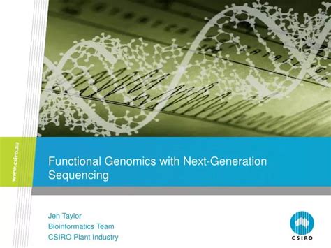 Ppt Functional Genomics With Next Generation Sequencing Powerpoint