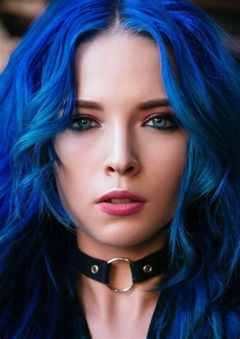 101 Blue Hair Ideas [tips Advice And Pictures] Blue Hair Girl With Purple