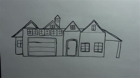 How to draw a house. How to Draw a House - YouTube