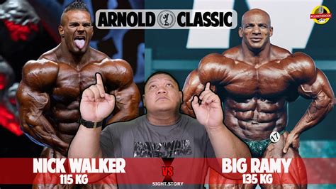 Big Ramy Vs Nick Walker Siapakah Yang Akan Menjadi Next Arnold Classic
