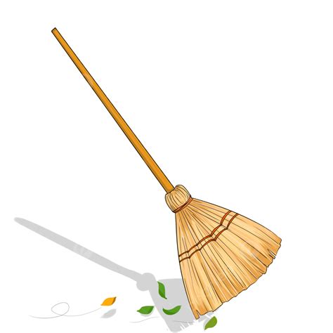 Cleaning Broom Clipart Vector Cleaning Broom Tools Sweep The Floor