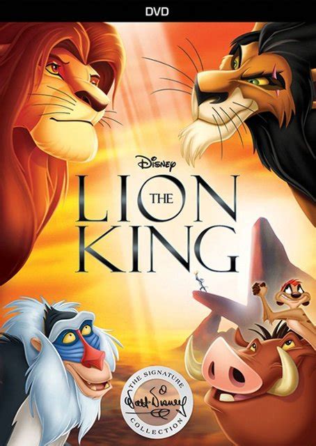 The Lion King The Walt Disney Signature Collection Dvd 1994 Best Buy