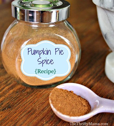 Small pumpkins are more flavorful. Pumpkin Pie Spice | Recipe | Homemade spices, Pie spice ...