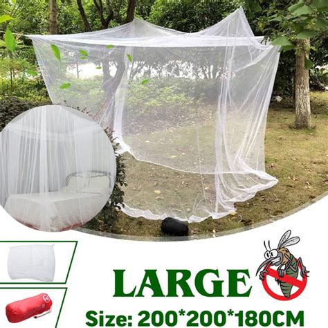 Large Outdoor Indoor Mosquito Net With Storage Bag Camping Insect Tent
