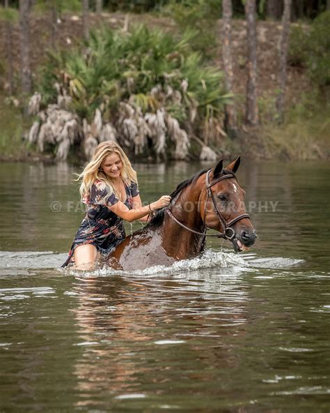Fast Horse Photography Riding Horses In Water