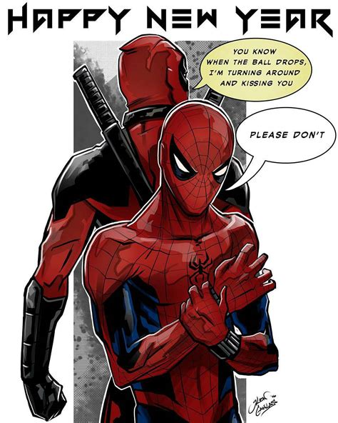 Deadpool And Spider Man Wallpapers Wallpaper Cave