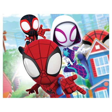 Spidey And His Amazing Friends Sling Mural Officially Licensed Marvel Removable Wall Adhes