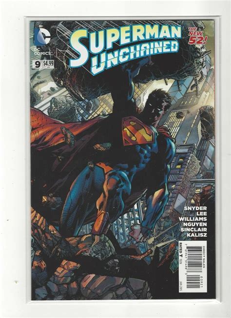 Superman Unchained 9 David Finch 125 Variant New 52 Unread Nm Dc