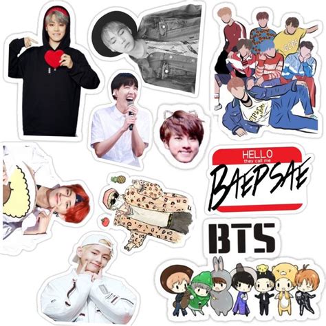 BTS Stickers Printable Cute Stickers Printable Stickers Bts