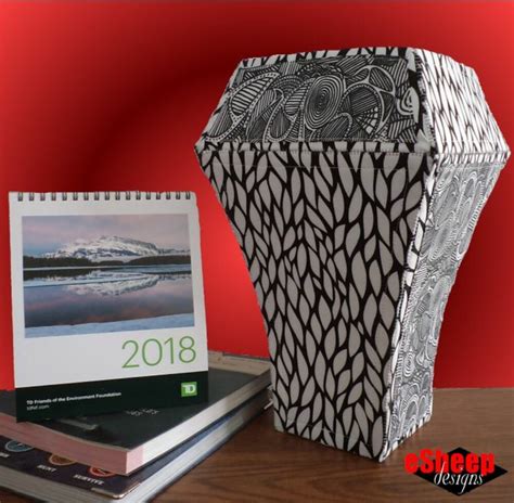 Voilà Vase 3d Fabric Vase Pattern And Tutorial