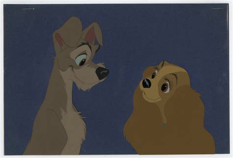 Bella Notte Lady And The Tramp Production Cel Id