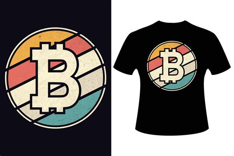 Retro Crypto Bitcoin T Shirt Design Bitcoin T Shirt Design 22157366