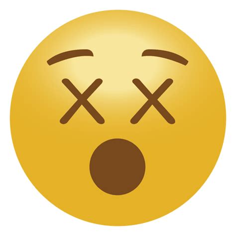 Dead Emoji Emoticon Transparent Png And Svg Vector File