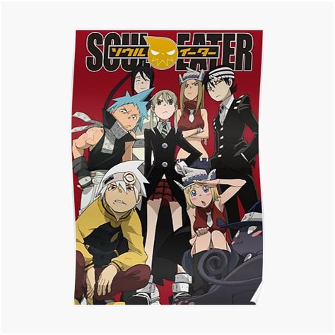 Soul Eater Poster For Sale By Refresh8 Redbubble