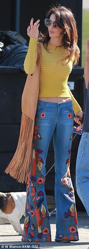 Amal Clooney Goes Retro In Flares And Fringes As She Pays George A
