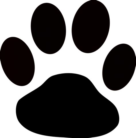 Home Animals Dog Paw Pumpkin Carving Stencils Paw Print