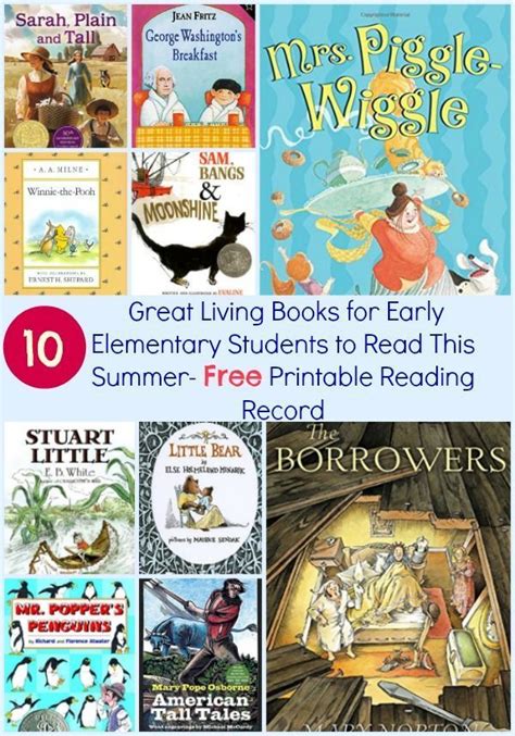 The Top Ten Books For Early Elementary Students To Read