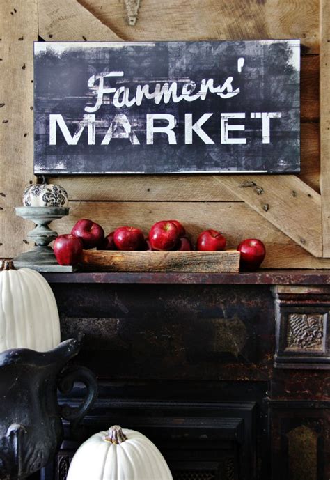 Home décor, paintings and pottery. Farmhouse Apple Home Decor Ideas to add Fall Charm - The ...