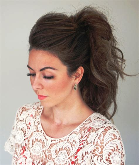 Awesome Messy Ponytail Hairstyle Ideas Inspired Luv