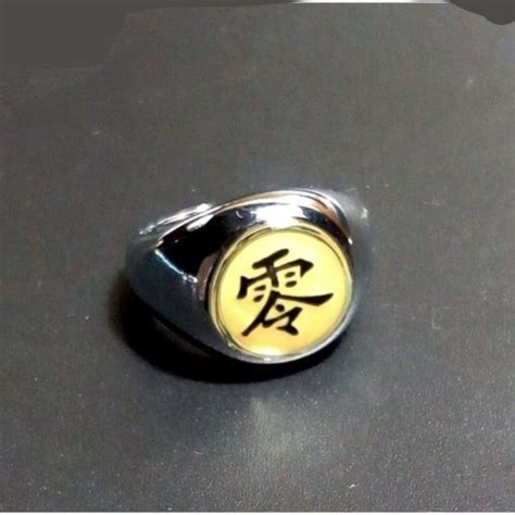 Akatsuki Ring Pain Pein Steel Naruto Apparel