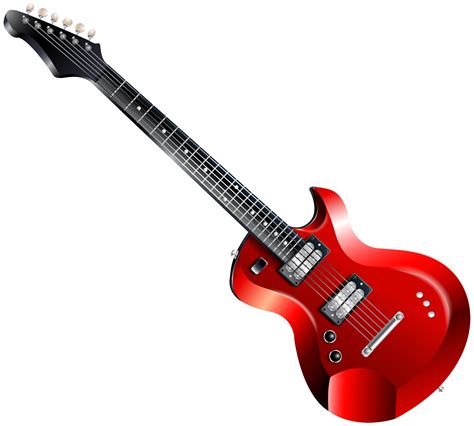 Red Electric Guitar Png Clipart Best Web Clipart
