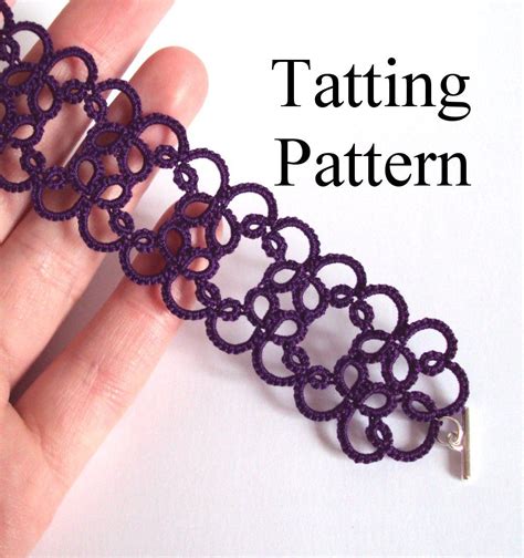 Beginners Tatting Patterns Free Had To Tat 5 Different Lengths Of Ring