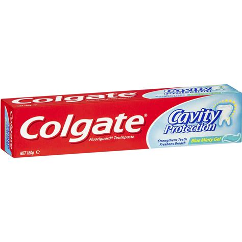 Colgate Cavity Protection Toothpaste Blue Minty Gel 160g Woolworths