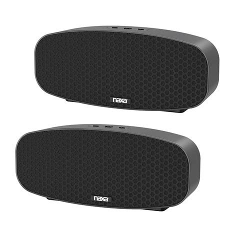Naxa Nas 3105d Dual Bluetooth True Wireless Sync Speakers Combo