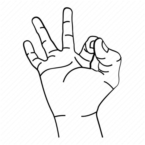 Hand Hand Sign Meditation Meme Ok Sign Icon