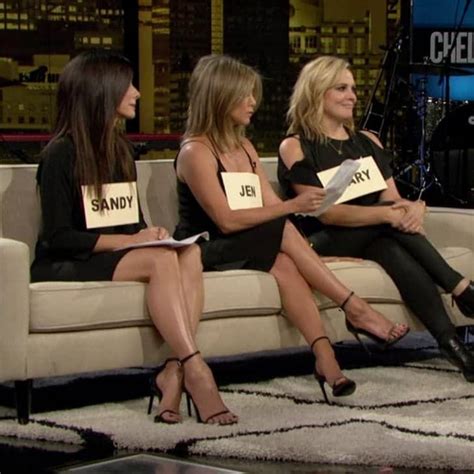 Pin For Later Jennifer Aniston And Sandra Bullock Stage An Intervention For Chelsea Handler For