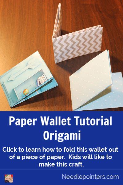 How To Make A Paper Wallet Origami Wallet Artofit