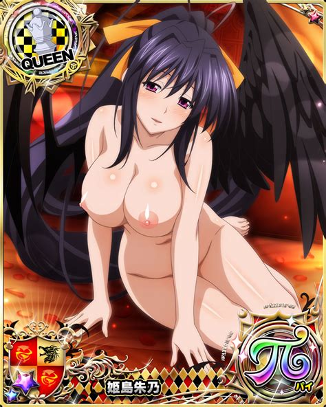 Himejima Akeno High School Dxd Highres Third Party Edit Breasts