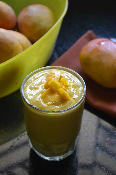 Mango Lassi Recipe Easy No Cook Desserts Gayathri S Cook Spot
