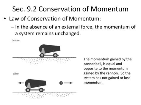 Ppt Ch9 Momentum And Its Conservation Powerpoint Presentation Free