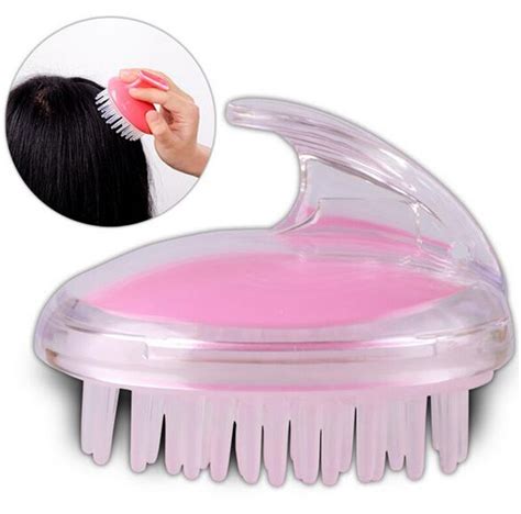 New 100 Pcs Silicone Shampoo Scalp Shower Body Washing Hair Massage Massager Brush Comb In Combs