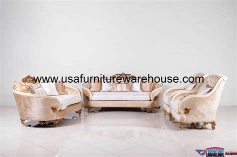European Furniture Rosabella Luxury Sofa Usa Furniture Warehouse