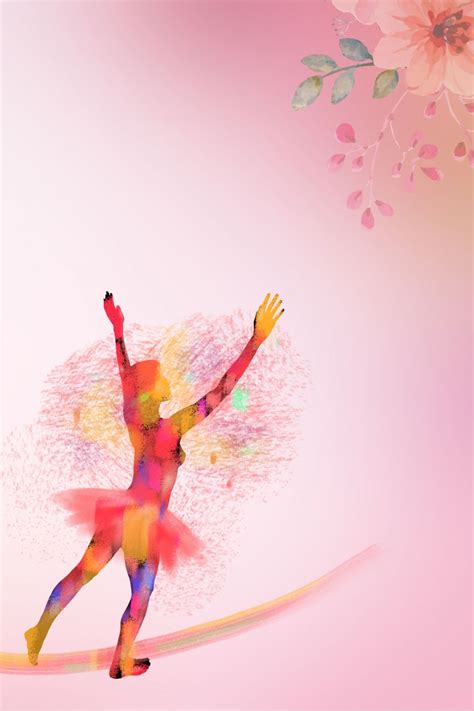 Dance Class Enrollment Poster Background Dance Poster Class Poster