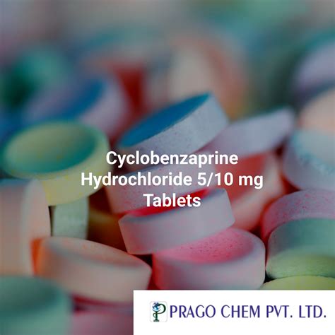 Cyclobenzaprine Hydrochloride 10 Mg Tablets Pharmint