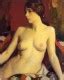 Mata Moana Nude Robert Henri Painting In Oil For Sale