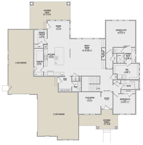 Craftsman Plan 2300 Square Feet 2 5 Bedrooms 25 Bathrooms 8768 00020