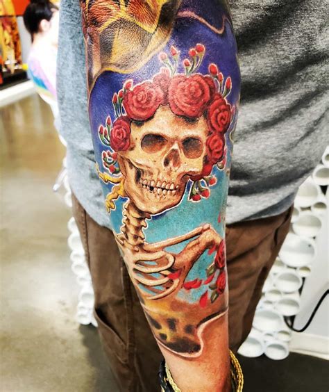 Pin By Brad Tarbert On Grateful Dead Tattoo Designs Tattoos Skull