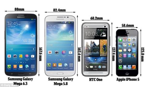 The Phone As Big As A Tablet Samsungs Aptly Named Galaxy Mega Phone