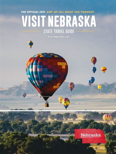 Nebraska Official State Travel Guide The Official 2021 Not At All What You Thought State Travel
